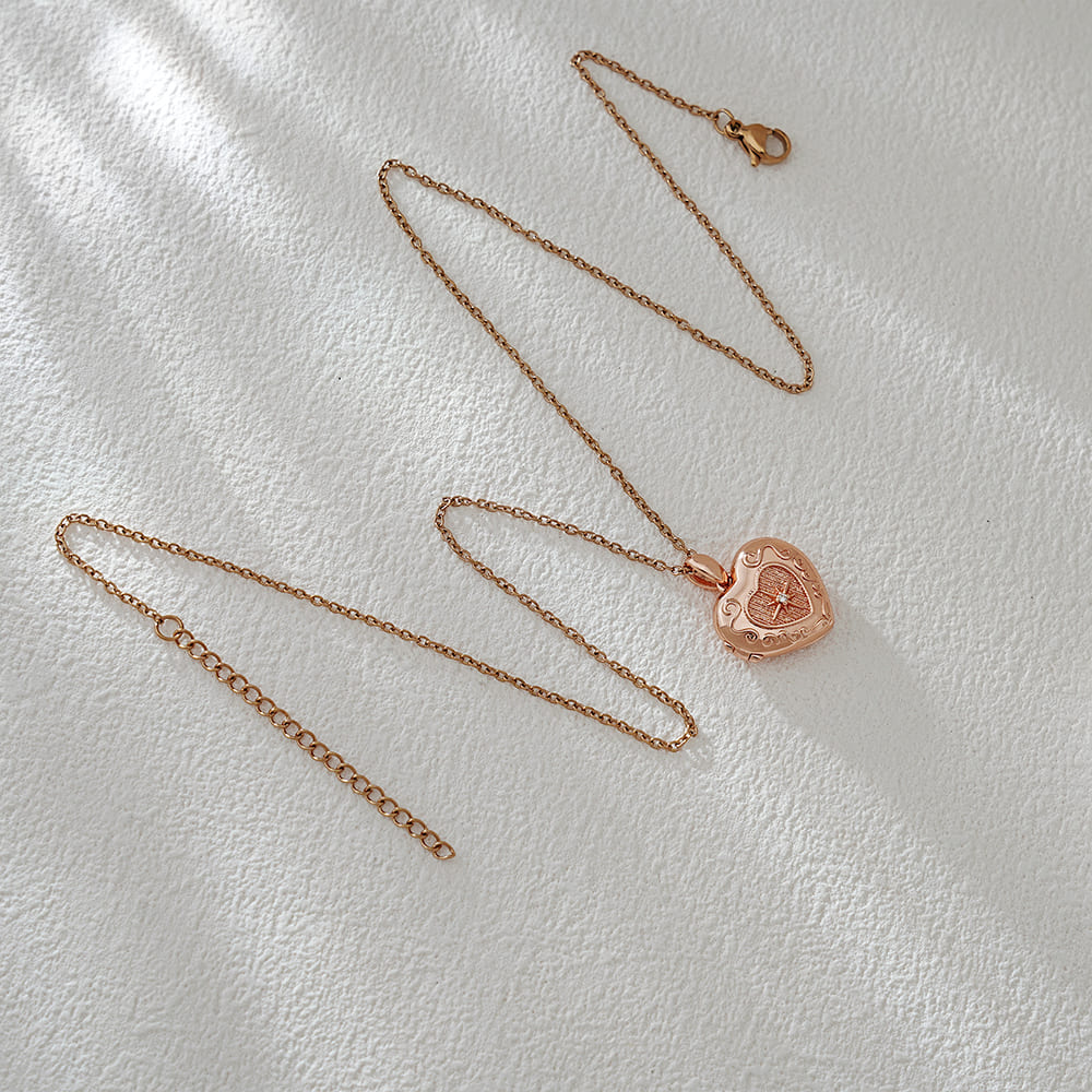 Eternal Memories 925 Silver Custom Photo Box Necklace