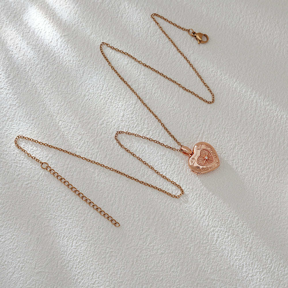 Eternal Memories 925 Silver Custom Photo Box Necklace