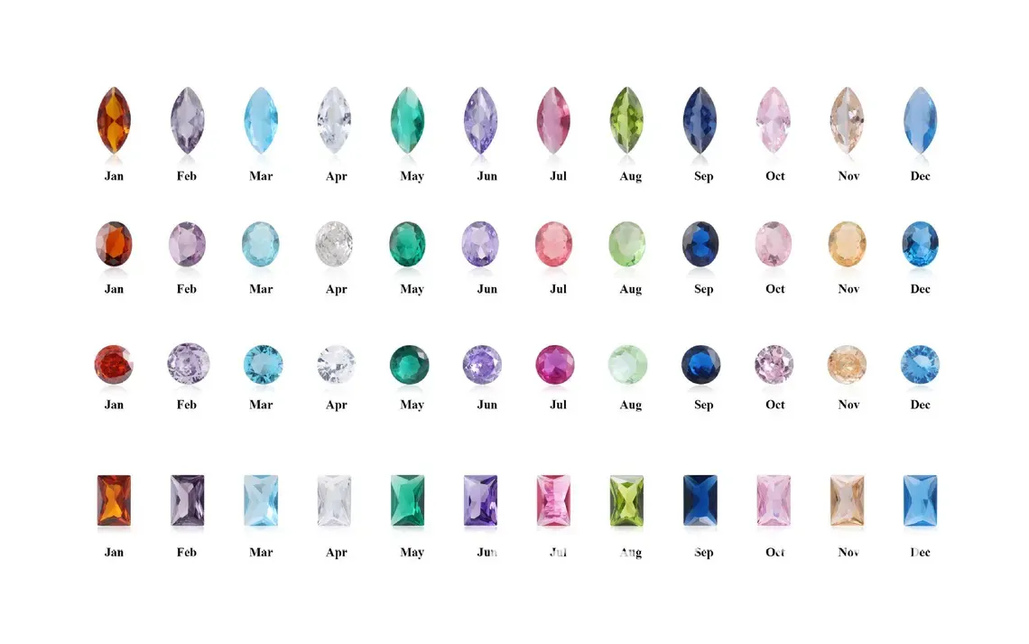 New Arrival Personalized Birthstone Mom's Gift Hand-hammered Ring