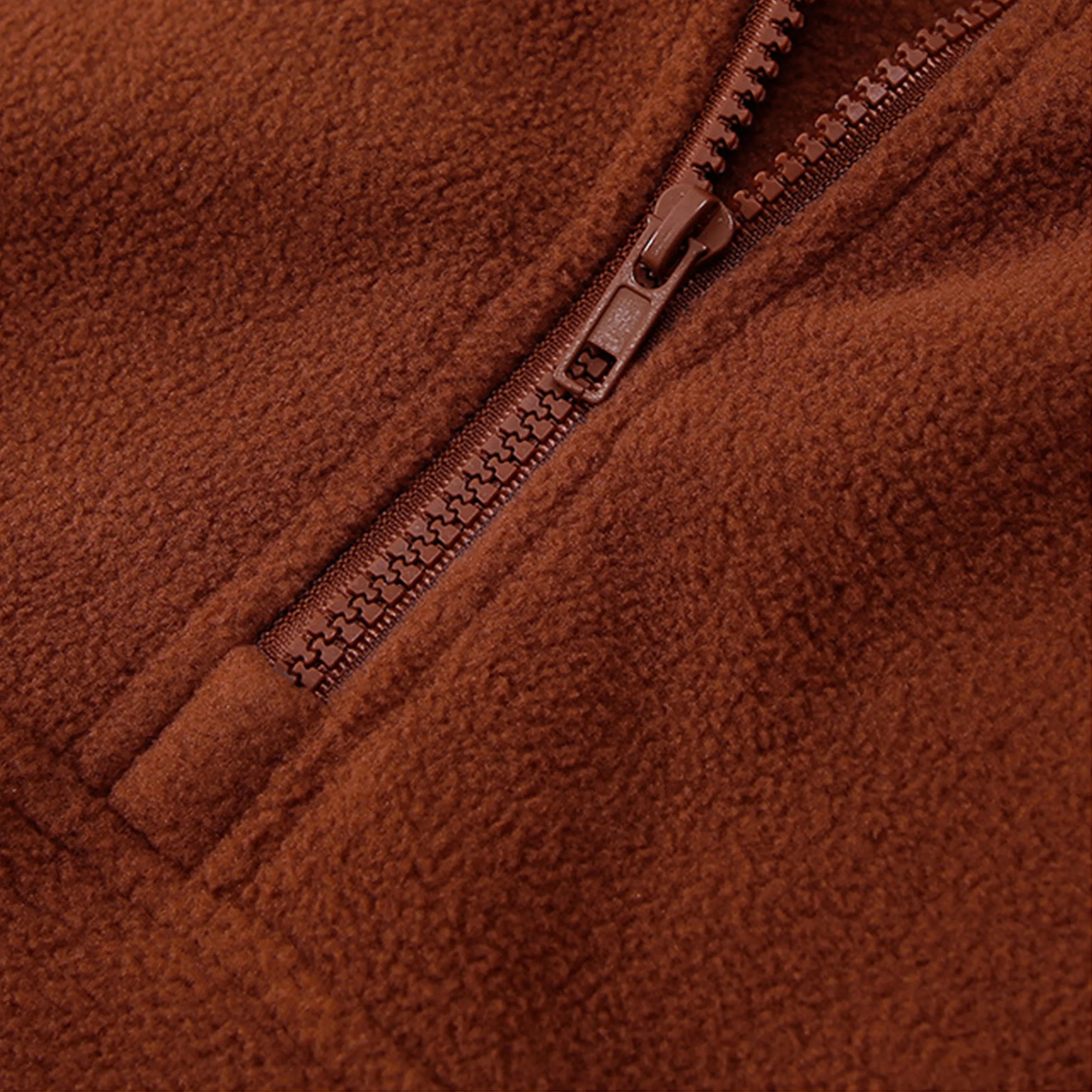 Custom Pet Face Embroidered  Sherpa Jacket