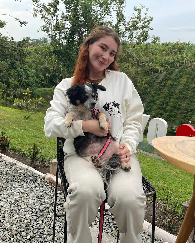 Custom Embroidered Pet Face T-shirt,Personalized hoodie embroidered with multiple pets