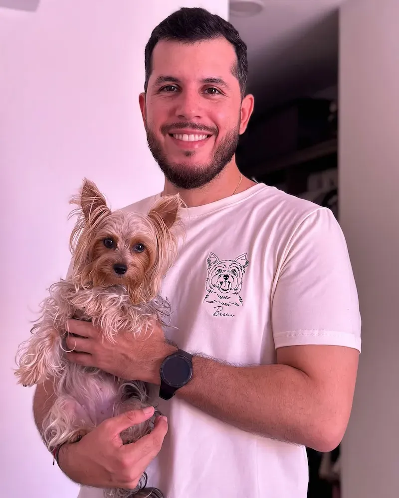 Custom Embroidered Pet Face T-shirt,Personalized hoodie embroidered with multiple pets