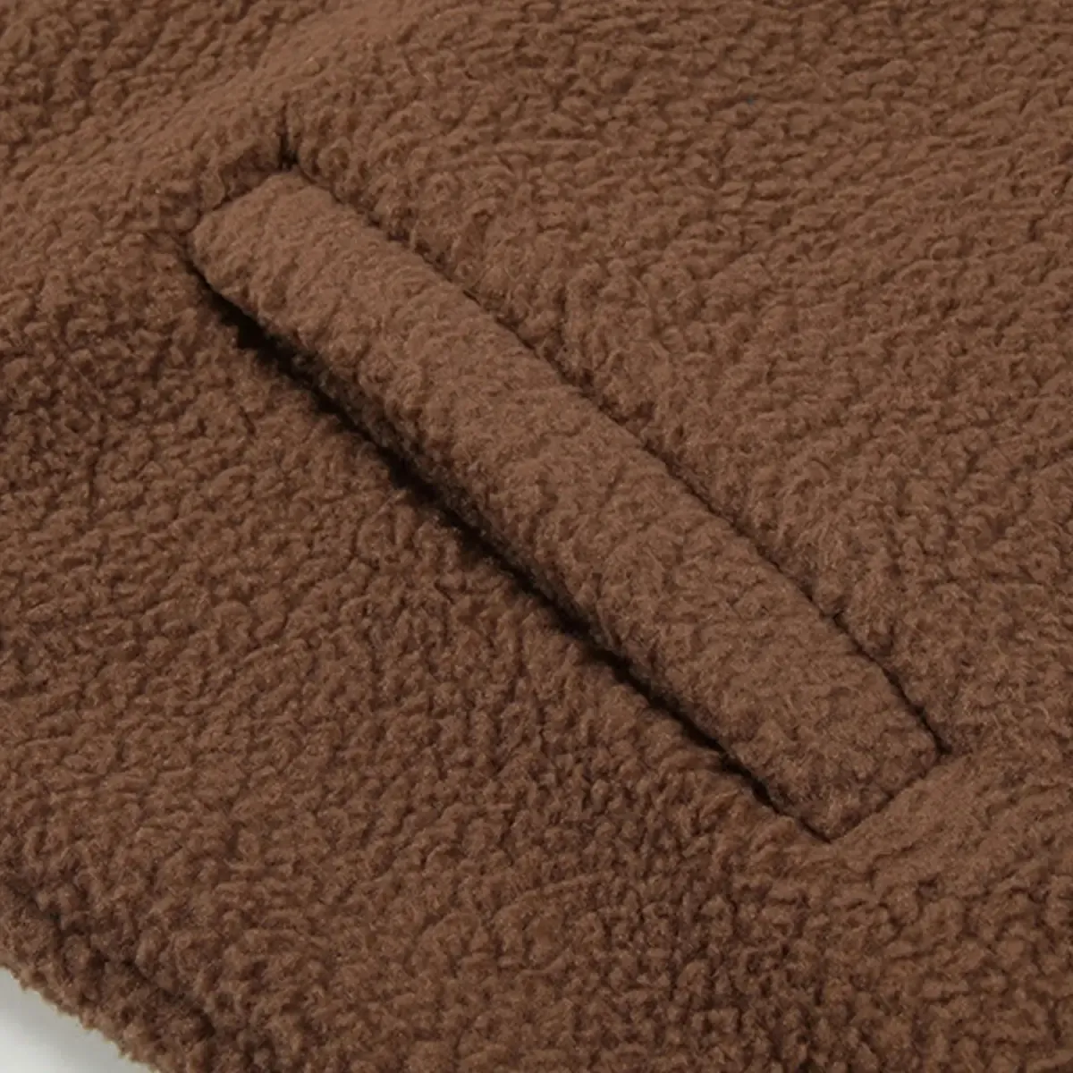 Custom Pet Embroidered Portrait Zip-up Sherpa Jacket