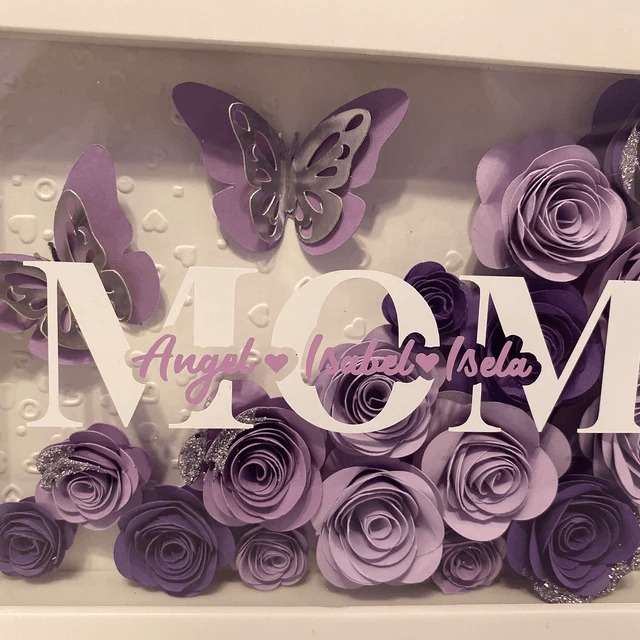 Customized Mother's Day Butterfly Flower Box🎉-forlovever