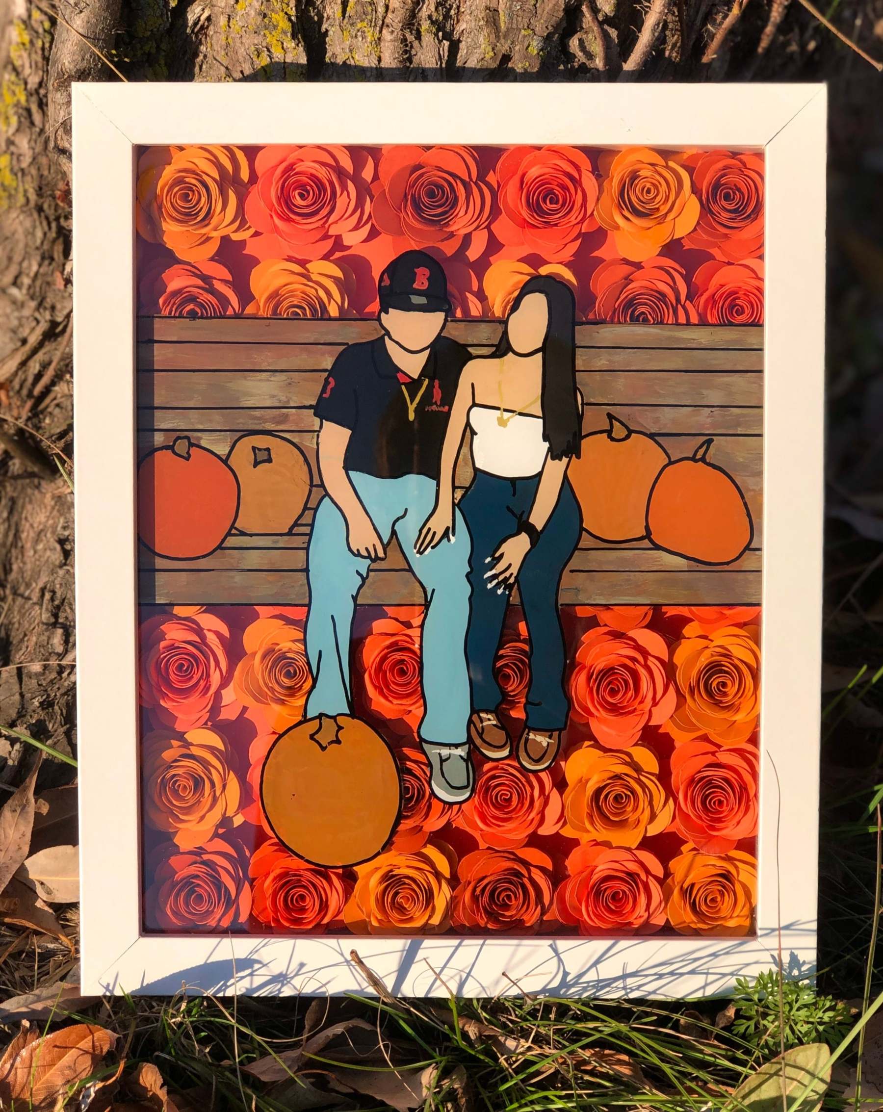 Painting and Shadow Box Combo-forlovever