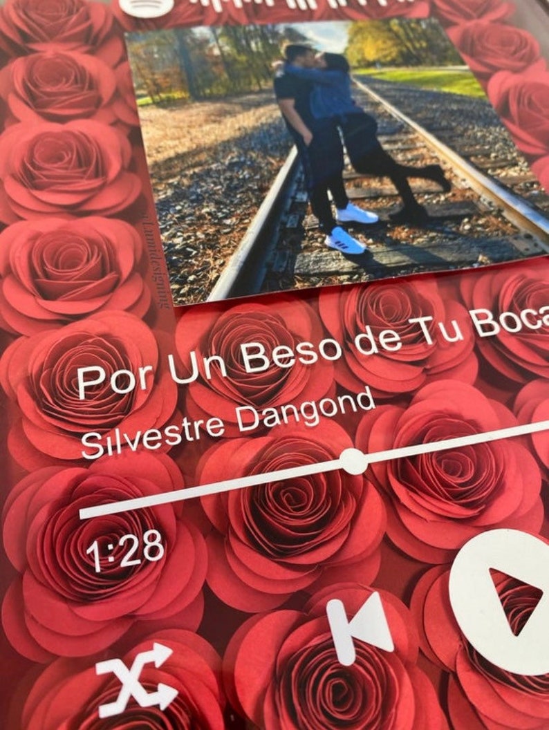 Personalized WHITE Shadow Box, White frame Music Shadow Box-forlovever