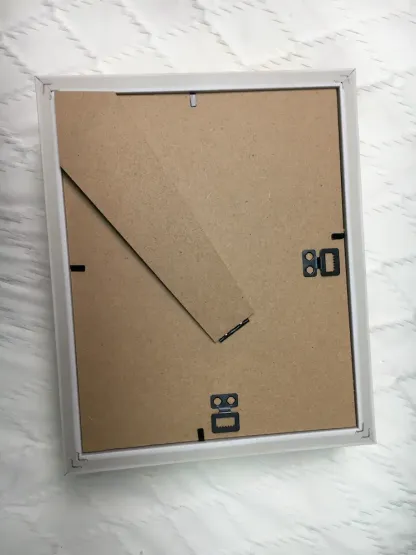 (Infinity Sign With Names) Custom Flowers Frame with REAL MOON PHASE Anniversary Calendar