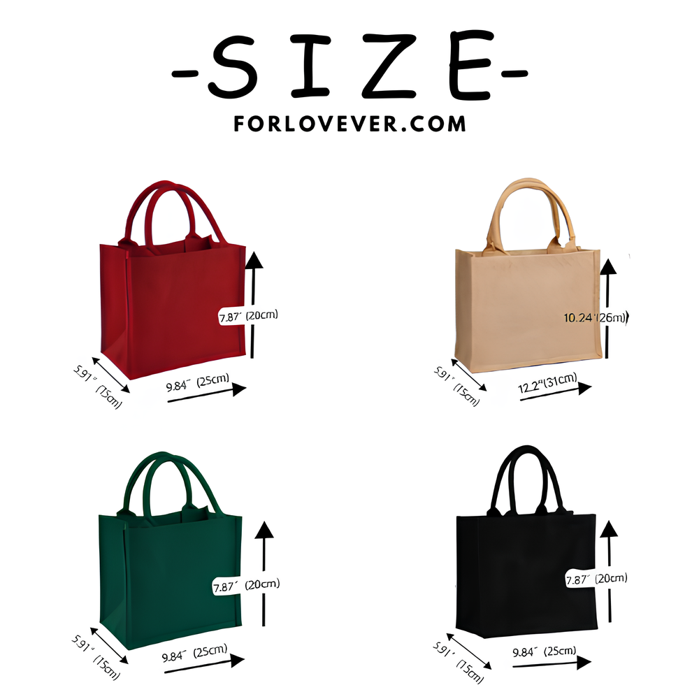 Personalized Luxury Embroidered Christmas Gift Party Bag