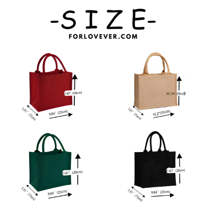 Personalized Luxury Embroidered Christmas Gift Party Bag