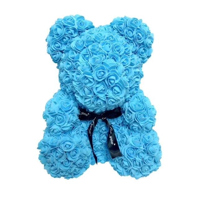 Artificial Flowers Rose Bear Girlfriend Anniversary Xmas Valentine's D