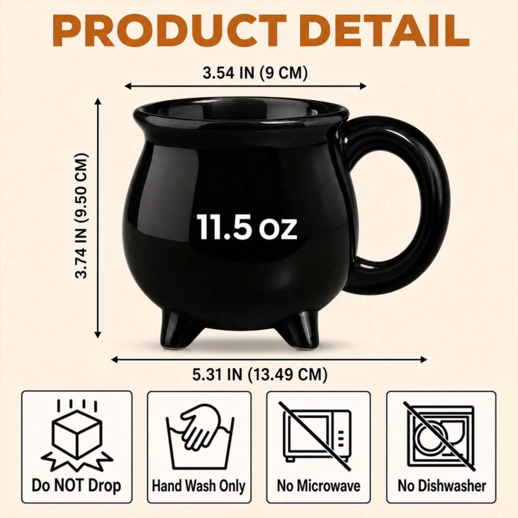 My Little Witch - Personalized Cauldron Mug