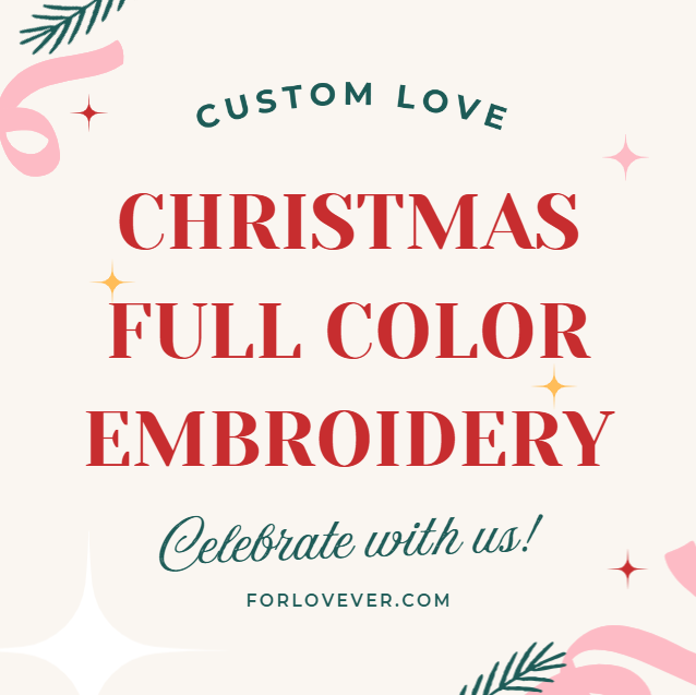 Christmas Full Color Embroidery