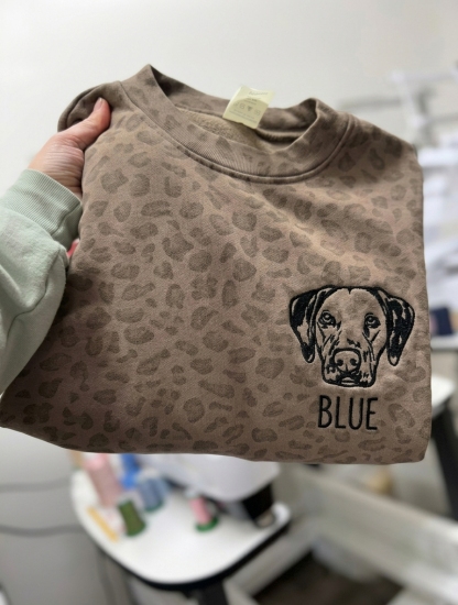 [Copy]Custom Embroidered Pet Face Hoodie, Tee, Sweatshirt