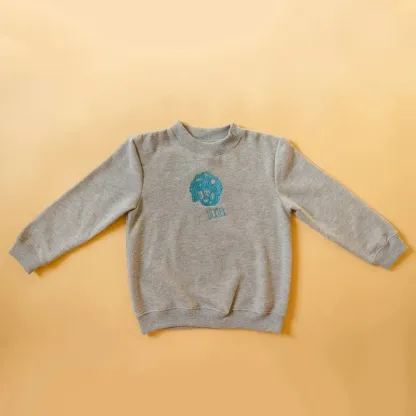 Custom Pet Portrait Kids Sweatshirt