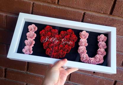 I Love You Flower Box-forlovever