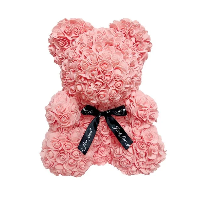 Artificial Flowers Rose Bear Girlfriend Anniversary Xmas Valentine's D
