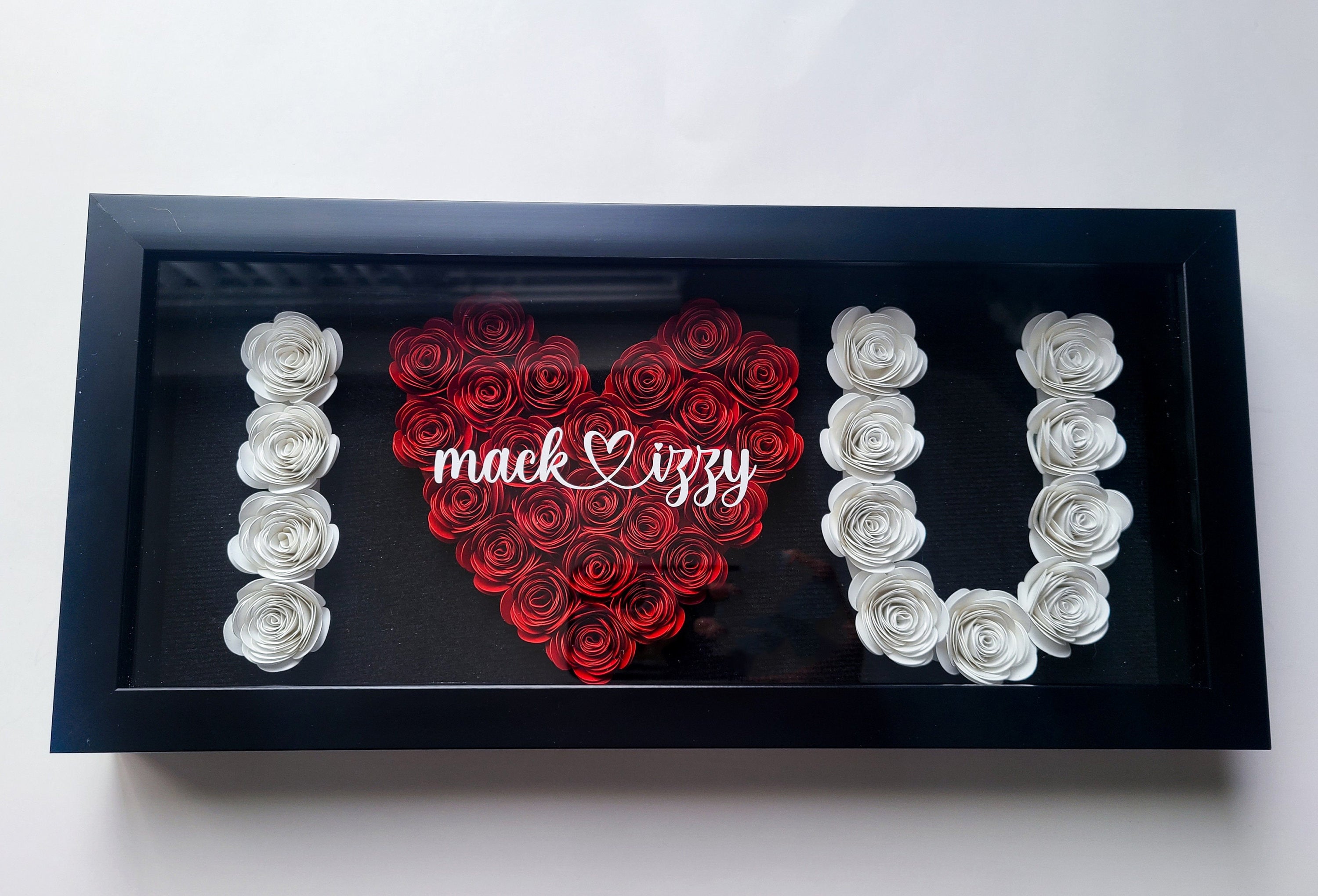 I Love You Flower Box-forlovever