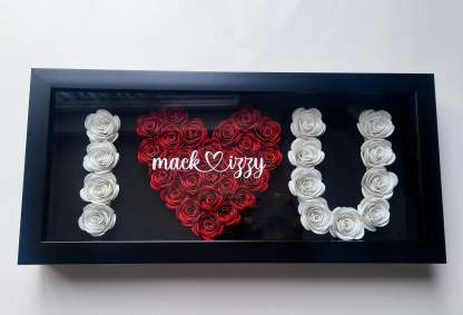 I Love You Flower Box-forlovever