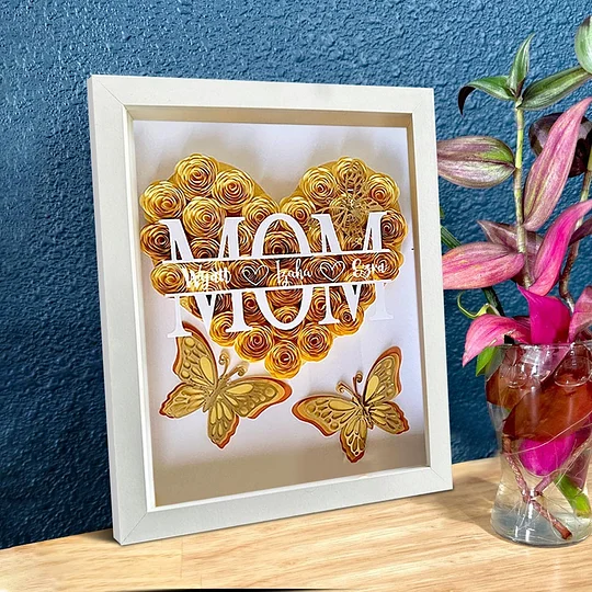 Customized Mother's Day Butterfly Flower Box✨-forlovever