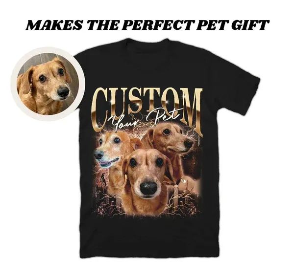 Custom Unique Vintage Photo Pet Tee,Sweatshirt,Hoodie-forlovever
