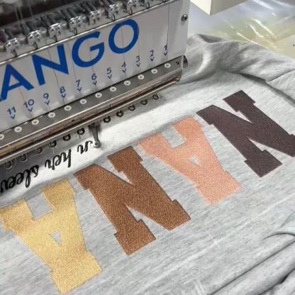 Personalized Heart On Sleeve Embroidered Sweatshirt | A Thoughtful Gift For Mum & Grandma