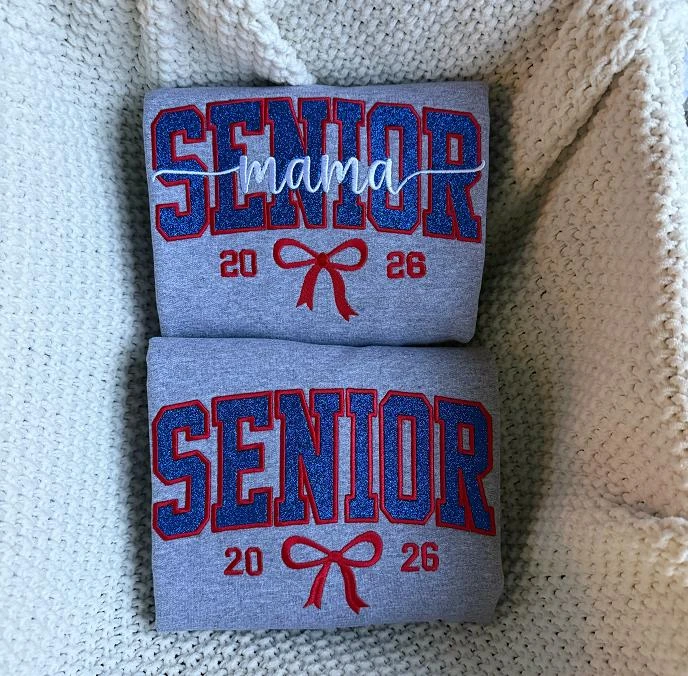  Custom Senior 2026 Mama Glitter T-shirt,Sweatshirt,Hoodie-forlovever