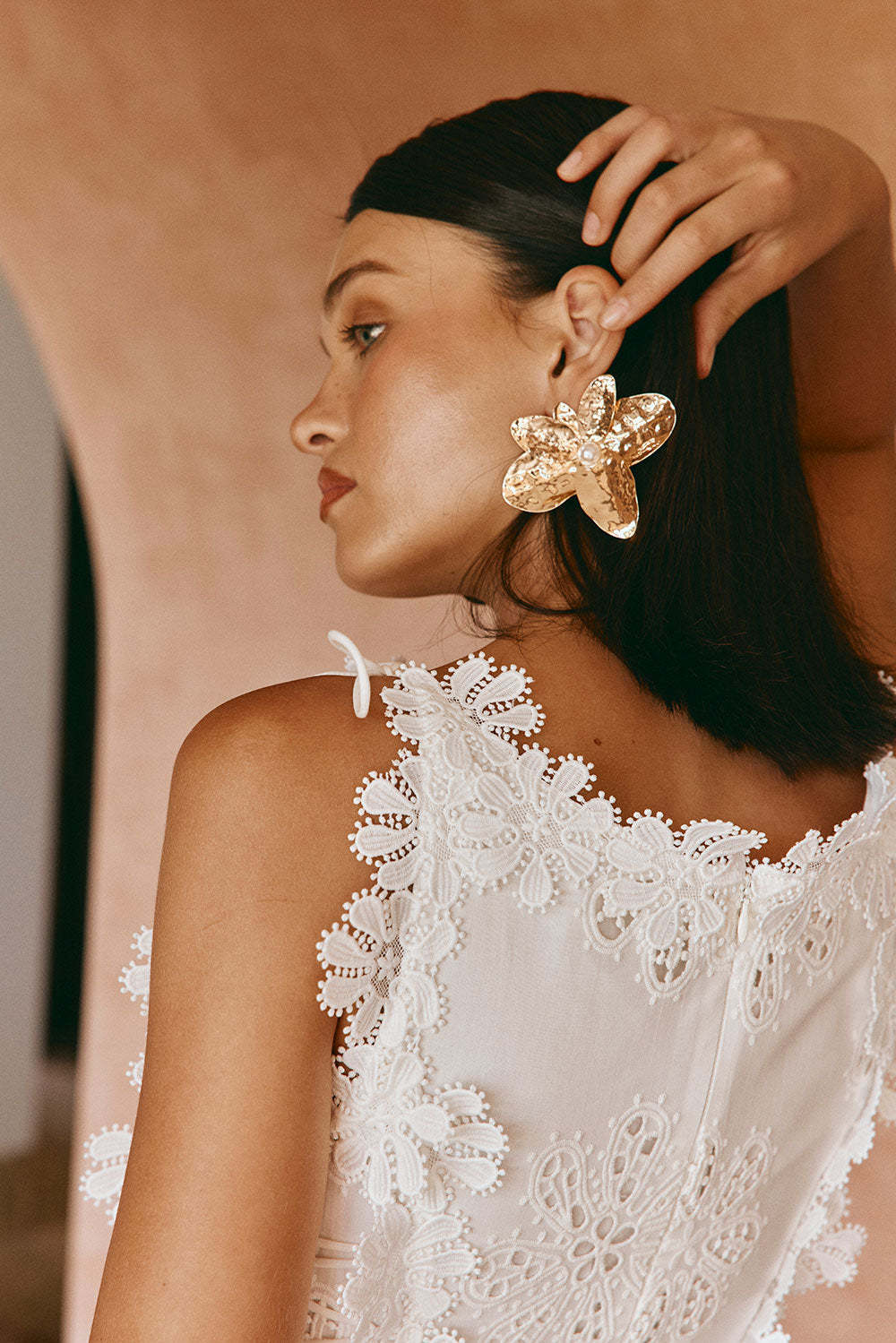Luna Bloom Lace Mini