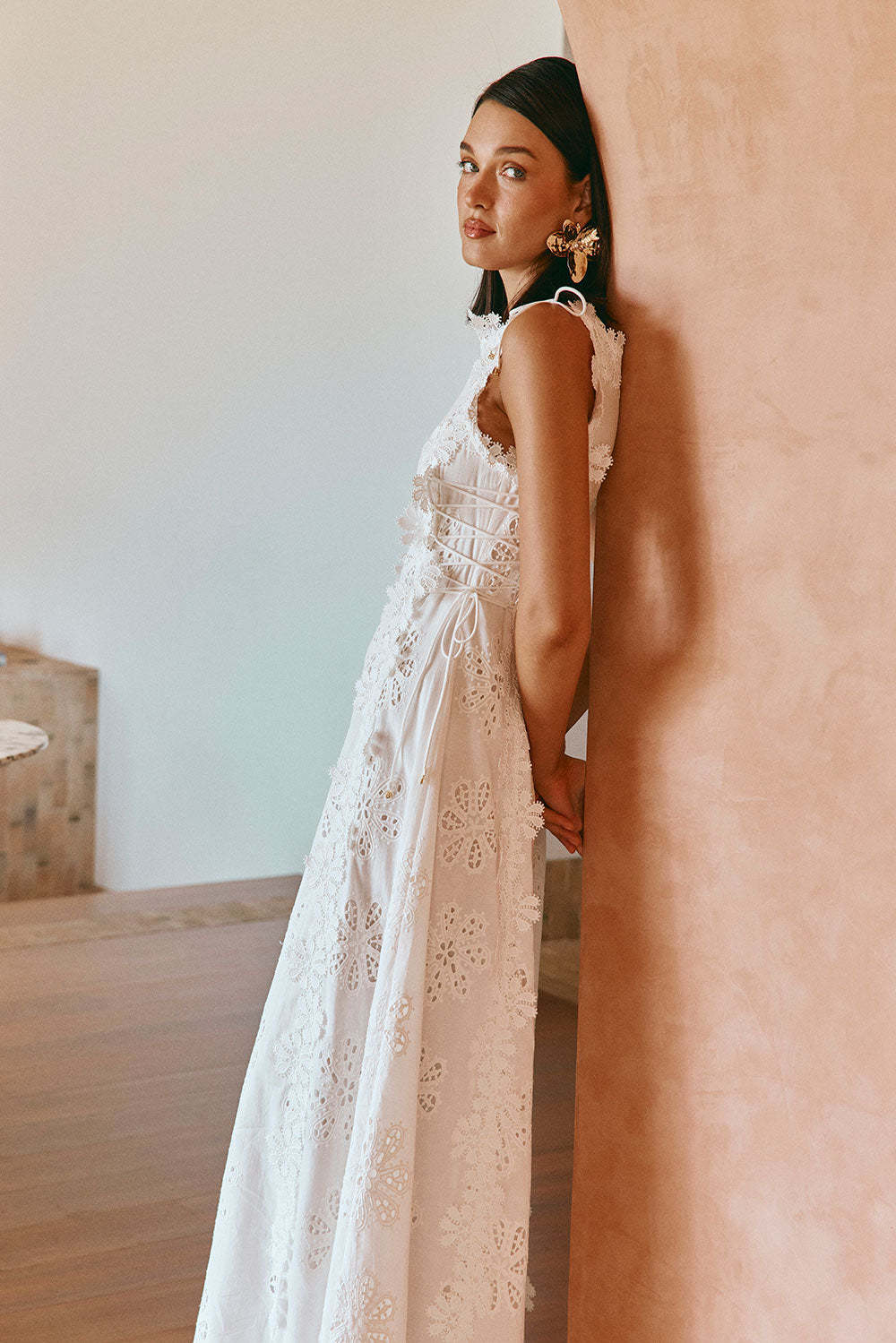 Luna Bloom Lace Mini