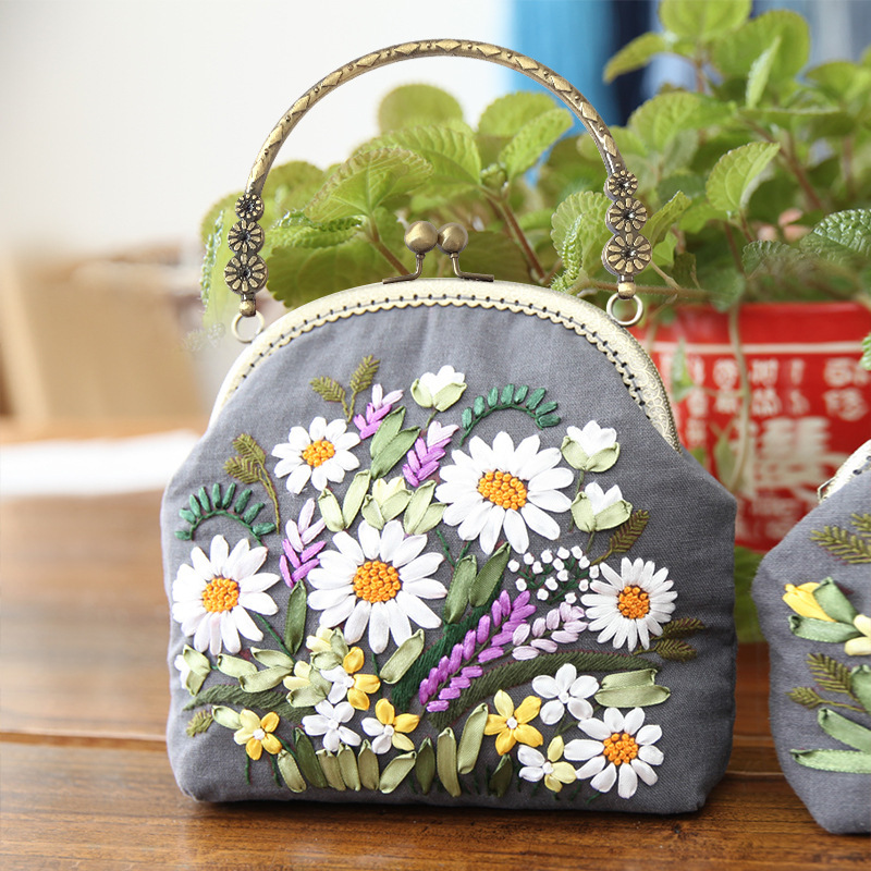 DIY Wallet-Flowers in bloom