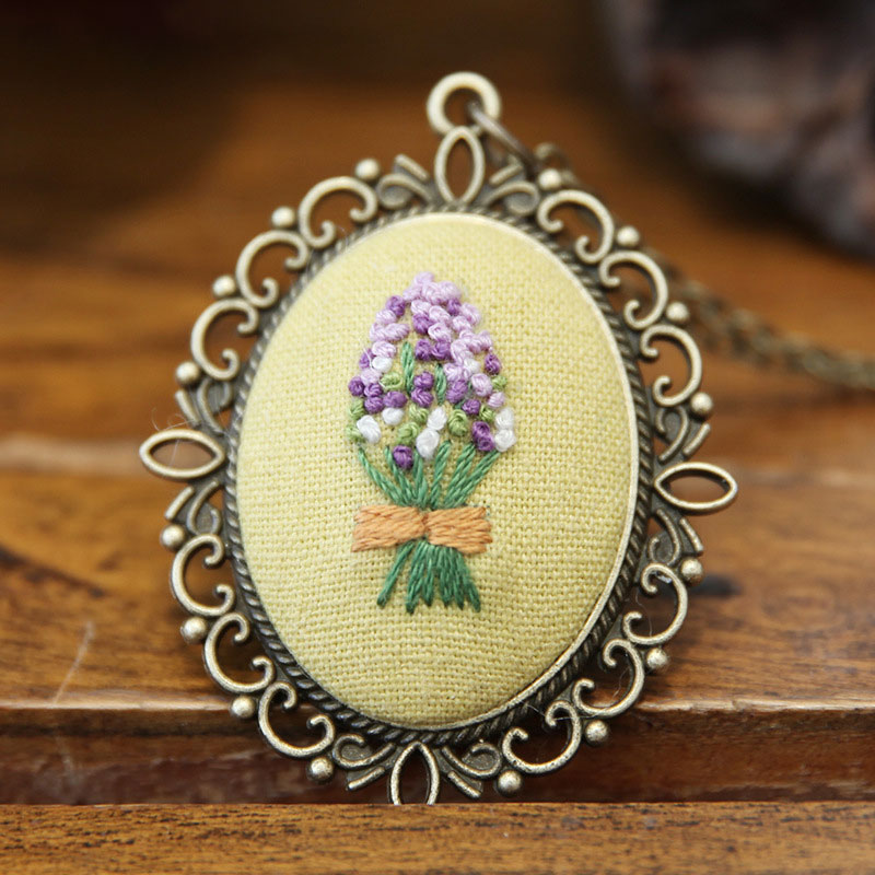 DIY Necklace - Lavender
