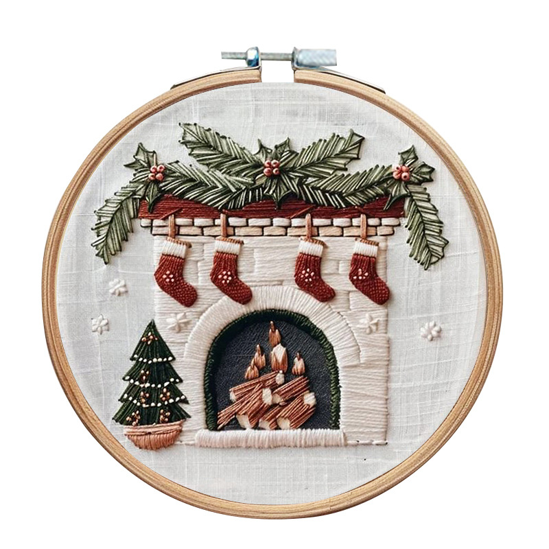 Fireplace Embroidery Suits