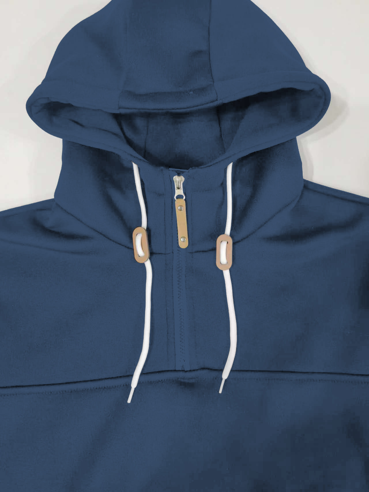 Men's Athleisure Loose Solid Color Hoodie Coat