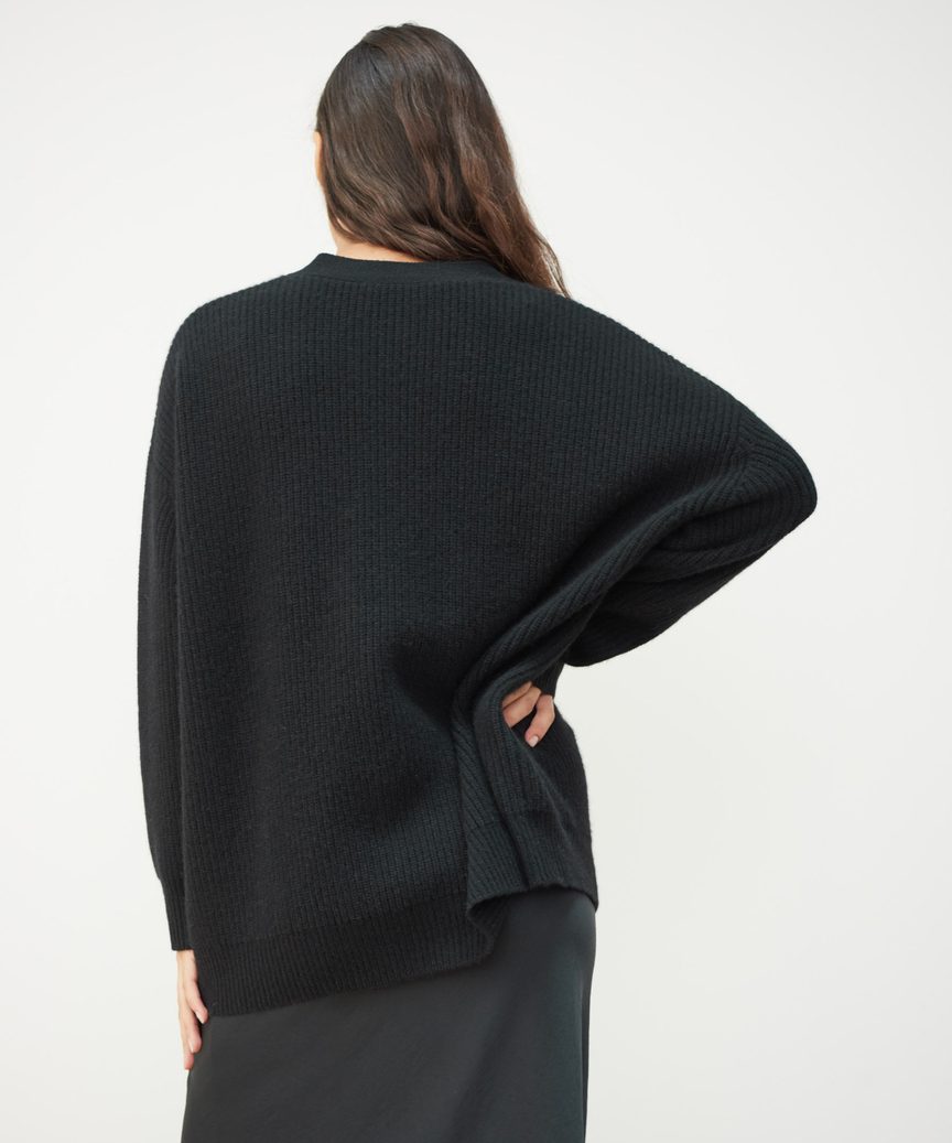 Woman's Cashmere Cocoon Cardigan Sweater