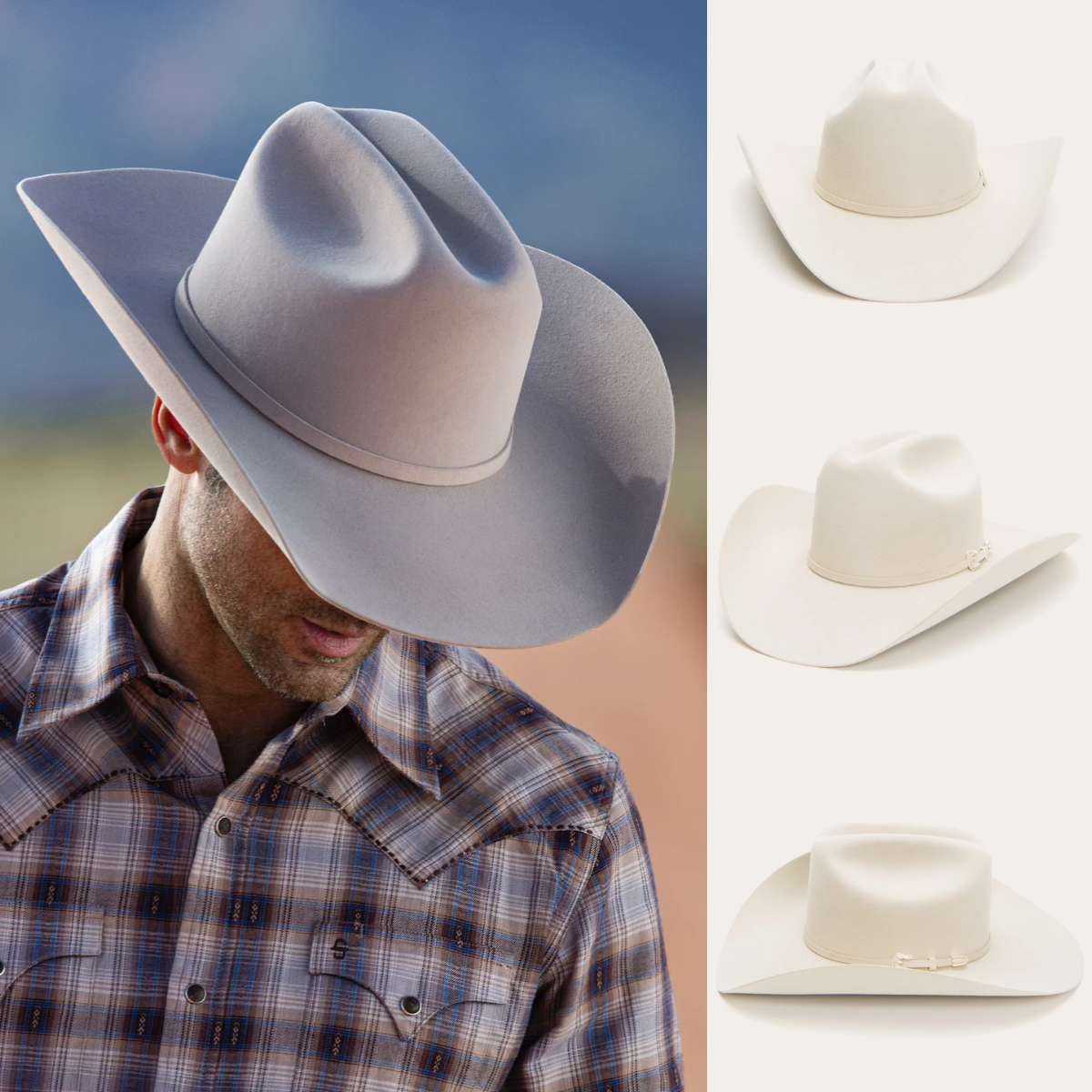 Silvester 5X Cowboy Hat-Silverbelly