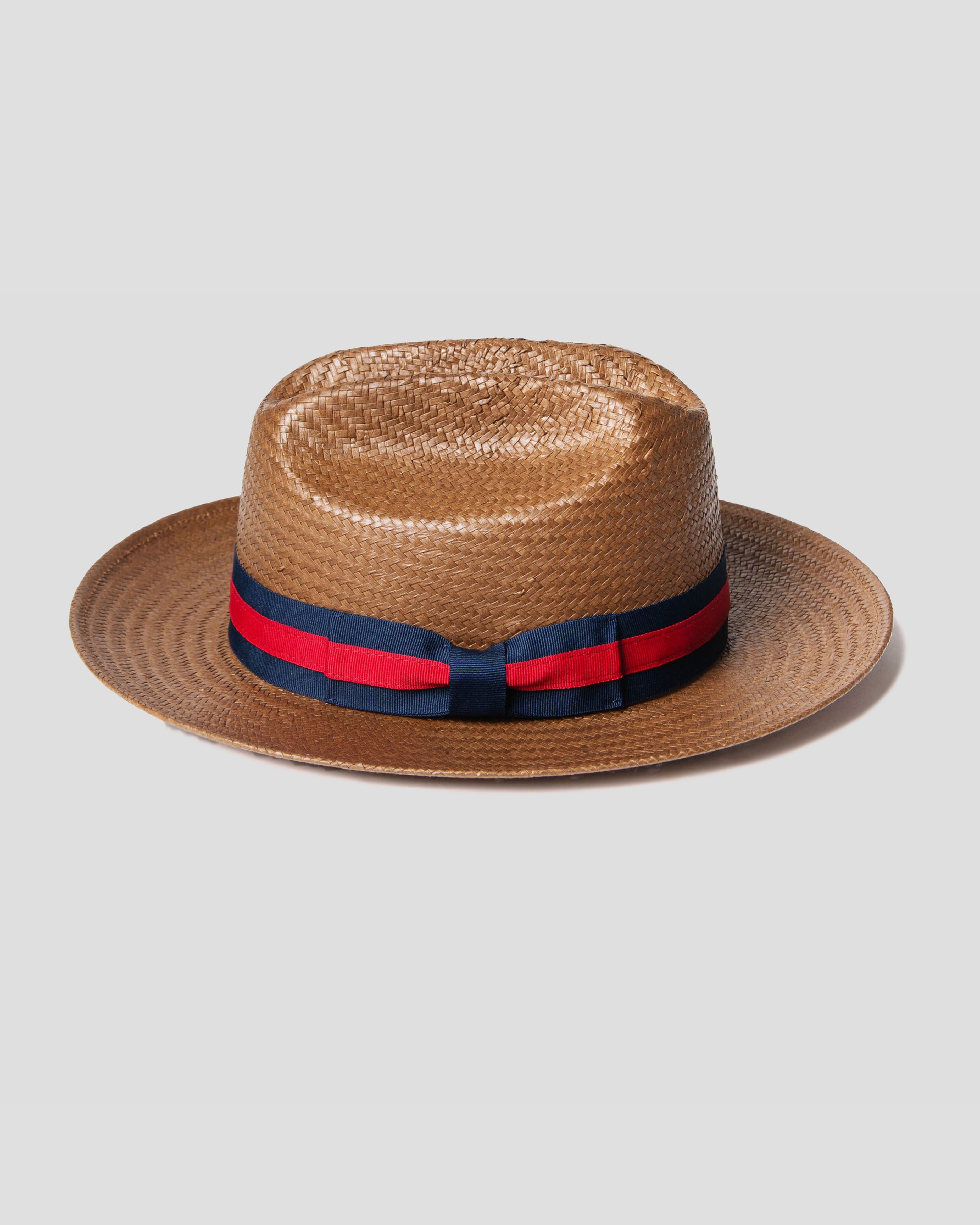 Miller Ranch Fedora Hat - Patriotic Straw