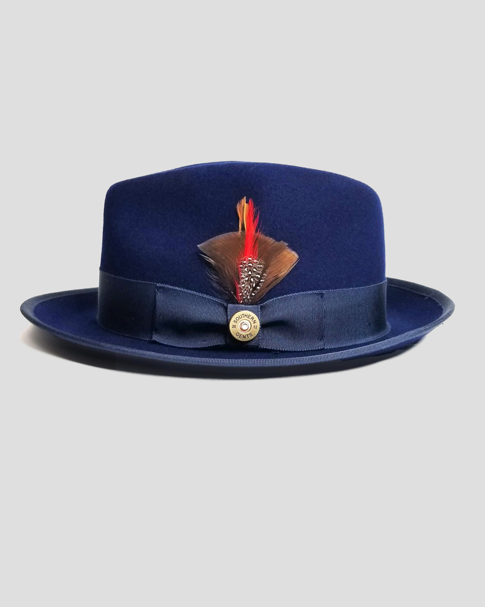 Trilby Fedora Hat – Navy