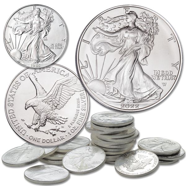 💥Last 10 sets!!️🔥1986 - 2026 American Silver Eagles