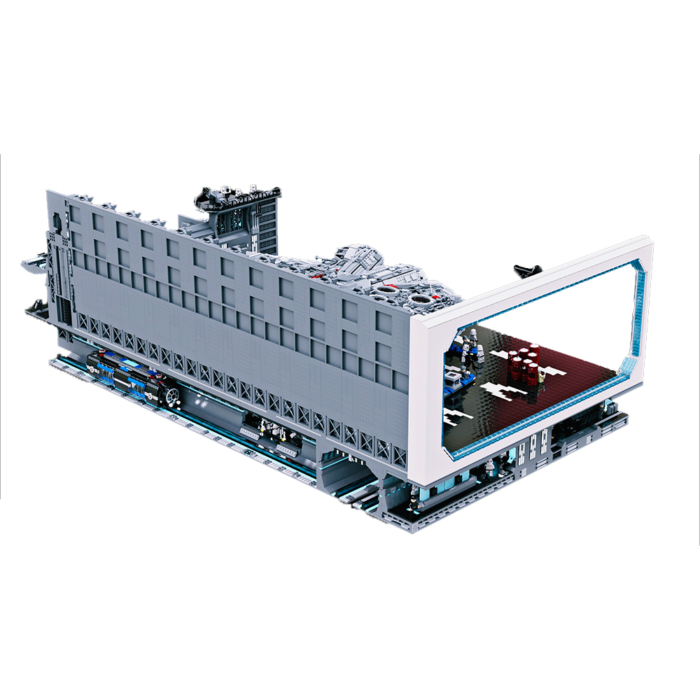 SW UCS Death Star Docking Bay 327 Hangar Bay 327 for 75192 Millennium Falcon 23307 Pieces 56" x 32" x 19"