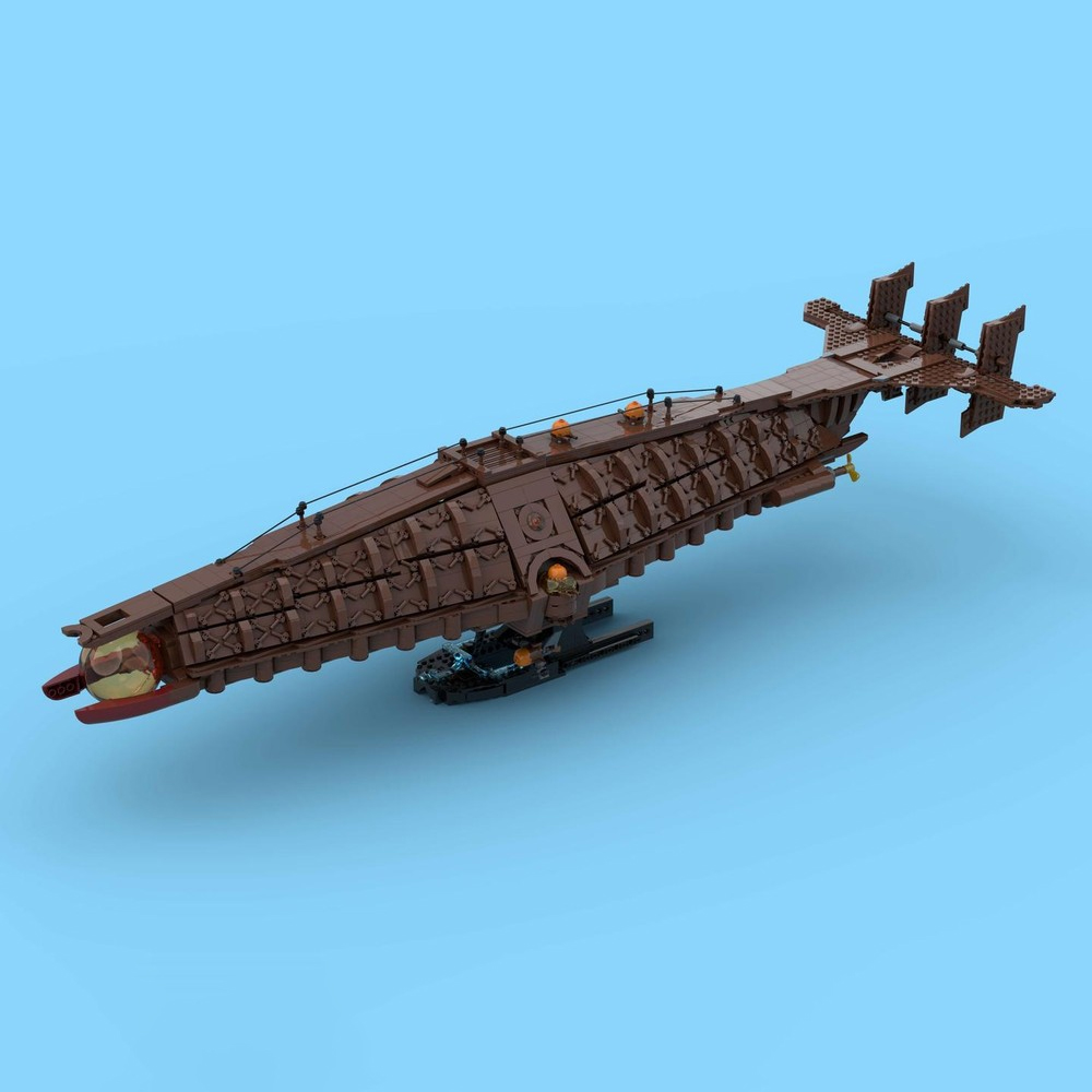 MOC-217071 Ulysses Submarine from the 2001 Film, Atlantis: The Lost Empire 3825 Pieces