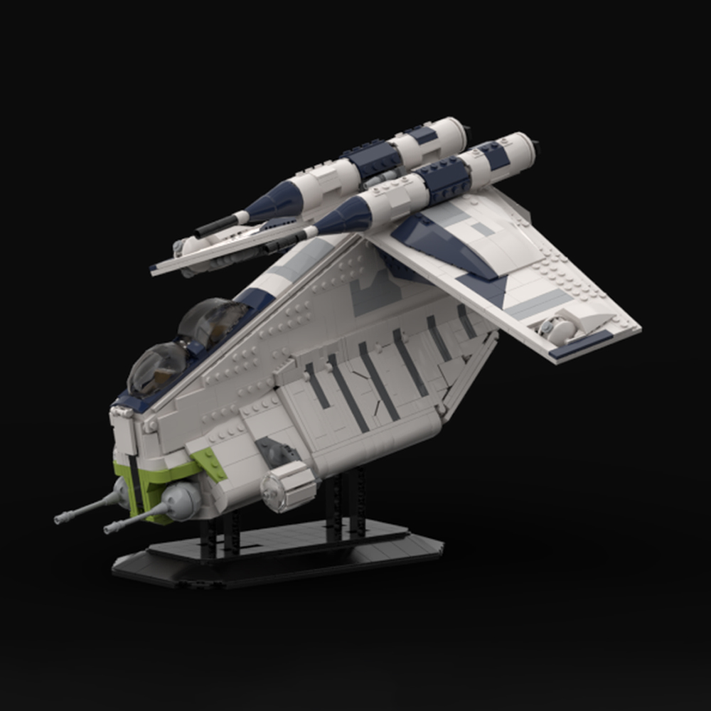 MOC-219984 LAAT Wolfpack Republic Gunship 1668 Pieces