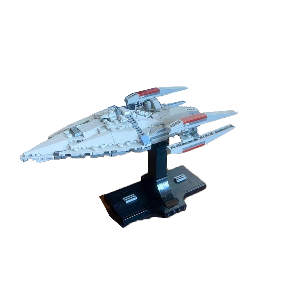 MOC-222397 USS Prometheus Midi-Scale with Stand 267 Pieces