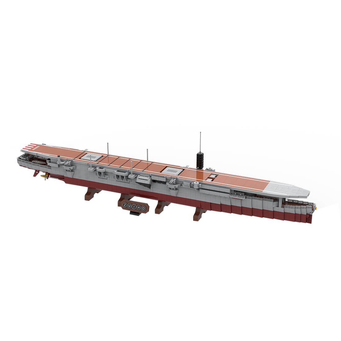 MOC-15425 Japanese Zuiho Light Aircraft Carrier Building Blocks Set (3632PCS)