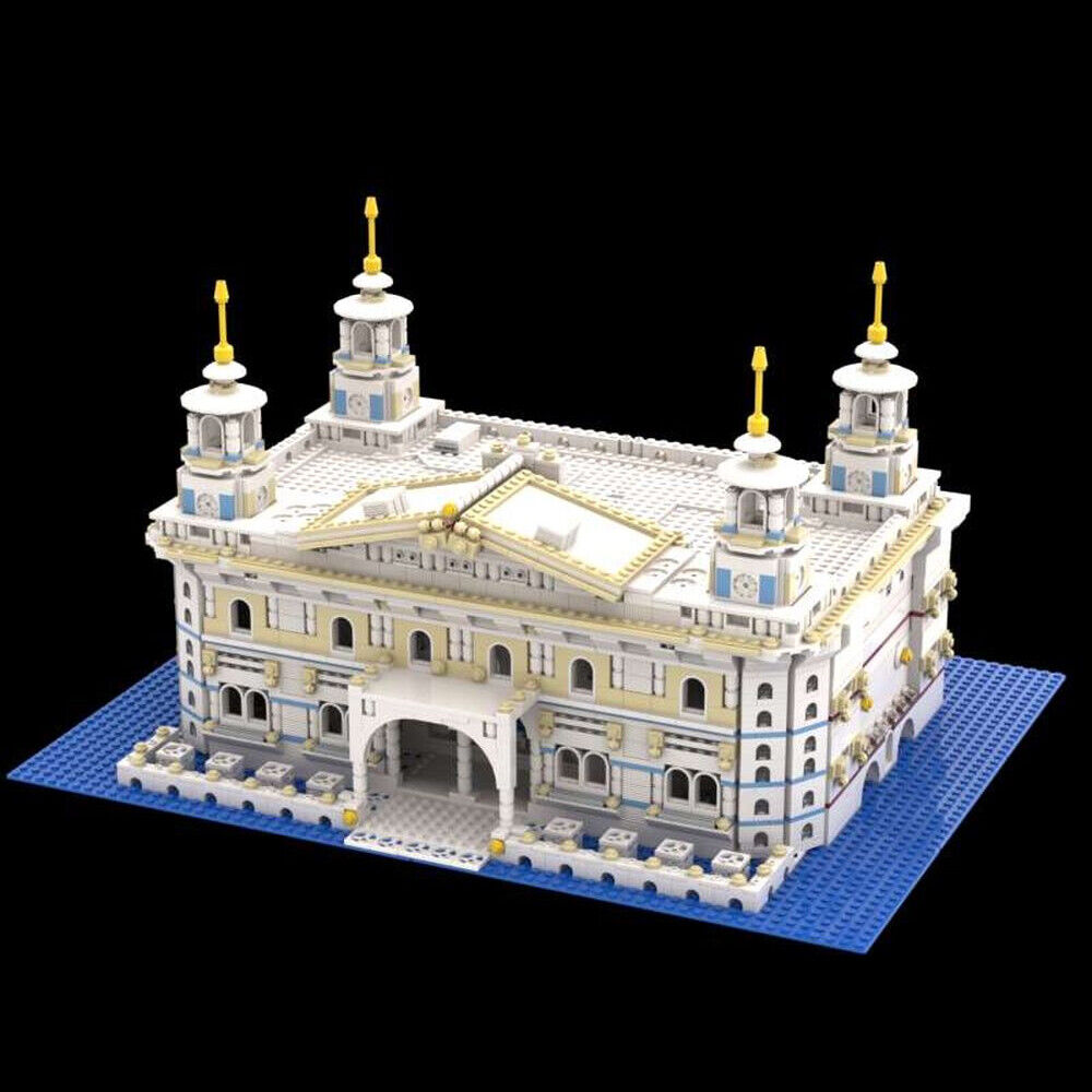 MOC-102594 Taj Mahal Alternate Build of Set 10256 Modular Building 3952 Parts-ZITIANYOUBUILD