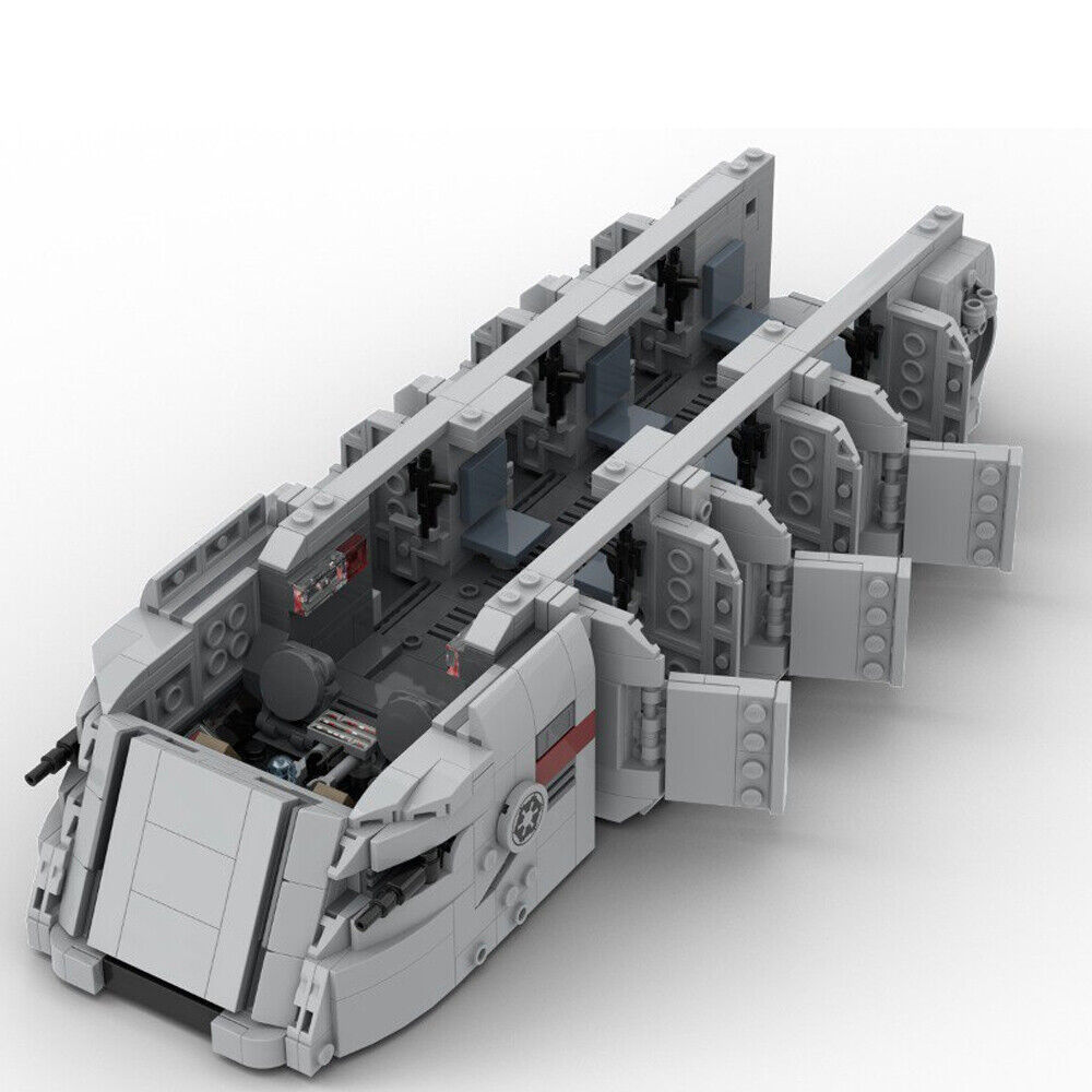 ZITIANYOUBUILD MOC-149645 Imperial Soldiers Transport Updated Version 1315 Parts-ZITIANYOUBUILD