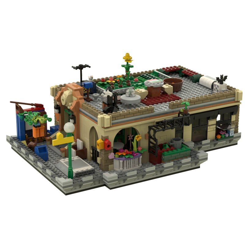 Custom MOC-99860 SitCom Suite - Part 8 Apartment  Suite(1481PCS) Toys Gift