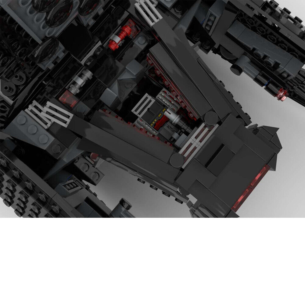 MOC-34444 Spacecraft Transport Ship with Display Stand and Interior 740 Parts-ZITIANYOUBUILD