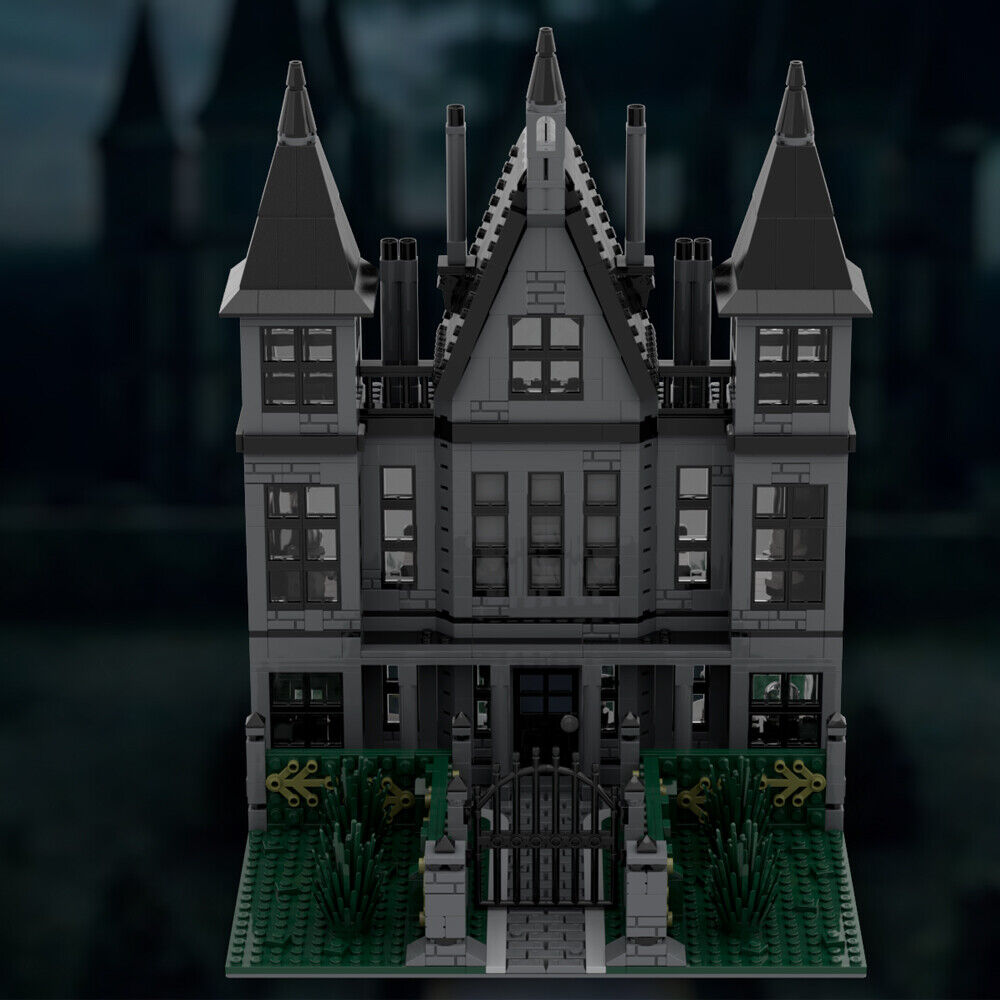 MOC-94689 Iconic Manor with Entrance Hall Living Room and an Office 1812 Parts-ZITIANYOUBUILD