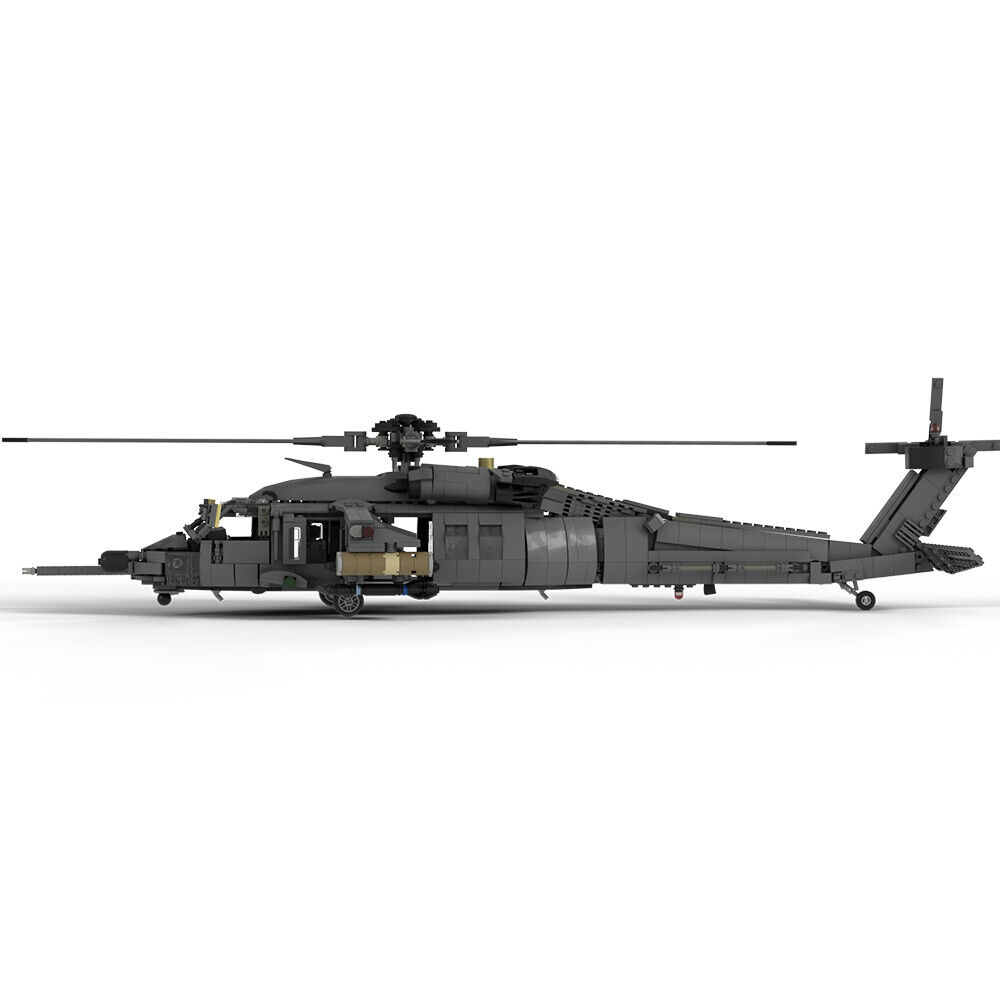MOC-96093 Iconic Helicopter with Interior and Cockpits Building Toys 1547 Parts-ZITIANYOUBUILD