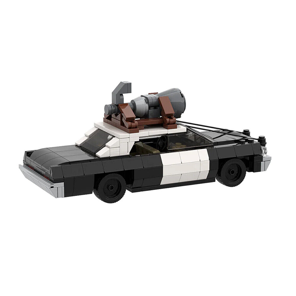 MOC-129488 Police Patrol Car from 1980 Musical Comedy Film 326 Parts Gift-ZITIANYOUBUILD