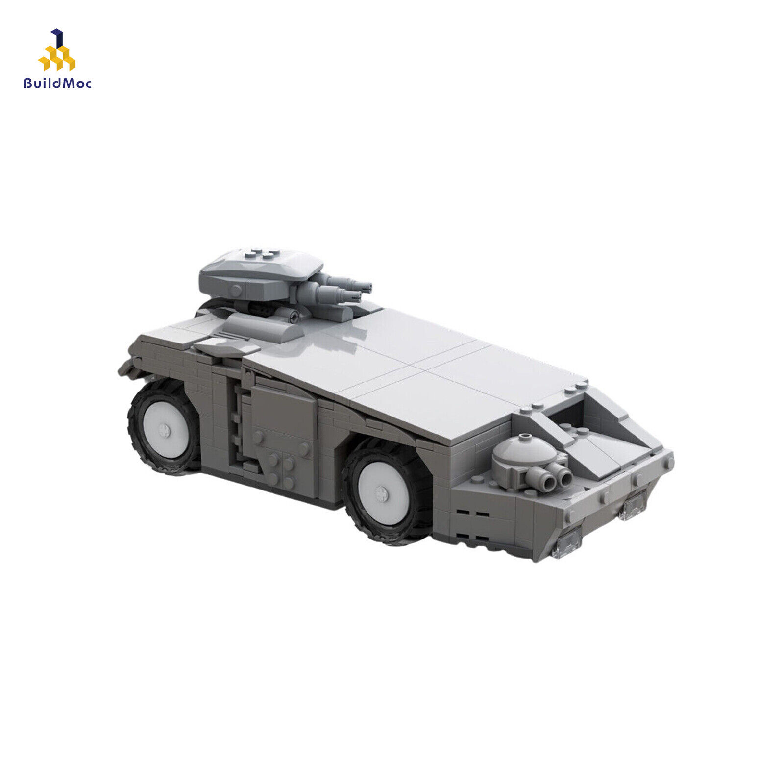 C6207 M577 Armored Personnel Carrier Model 551 Parts from Sci-Fi Horror-ZITIANYOUBUILD